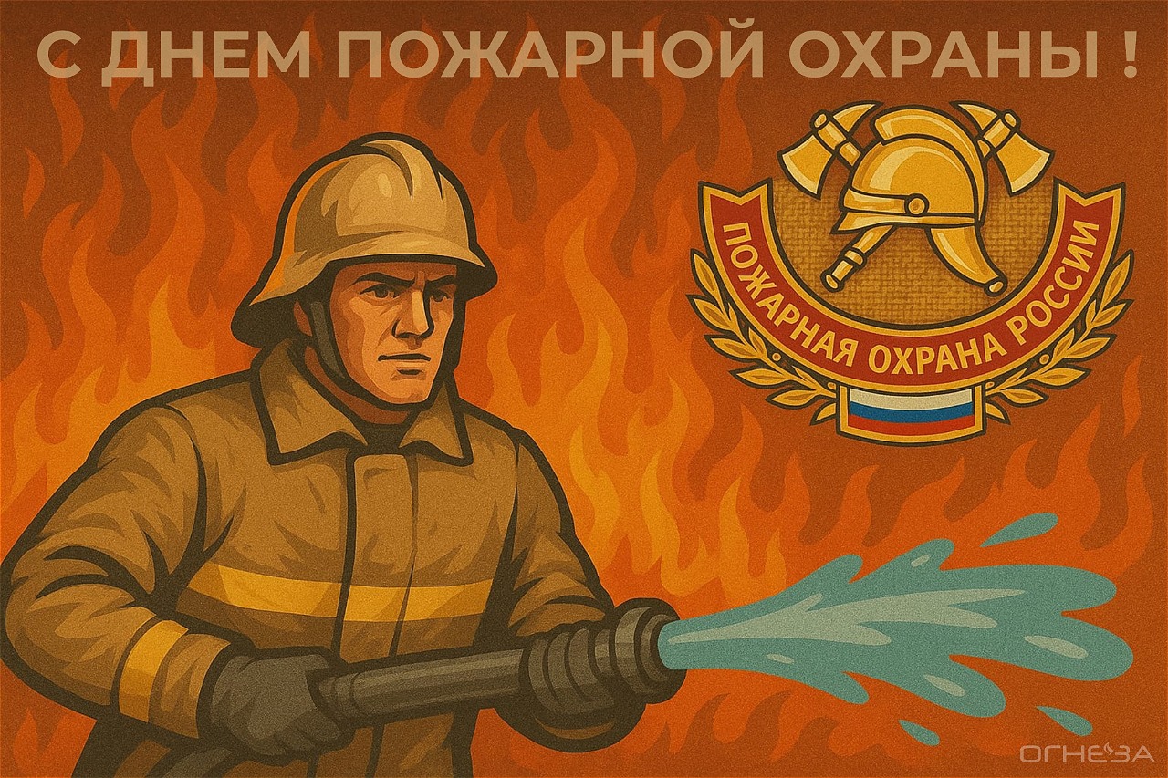 Поздравляем с Днем пожарной охраны!