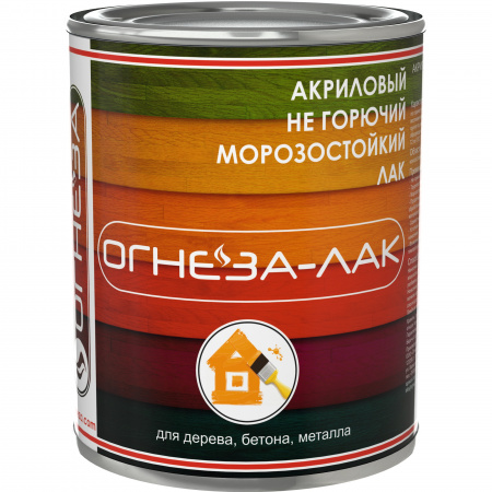 Лак акриловый ОГНЕЗА ЛАК ОД матовый